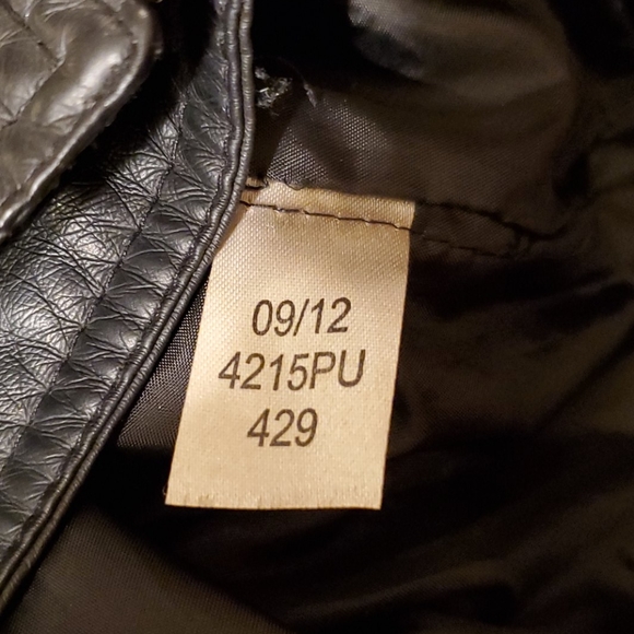 American Rag Black Vegan Leather Vest - Small - Picture 6 of 6